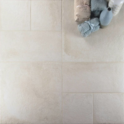 Keros Floor Interior Matte Tile 100x100cm Ivory