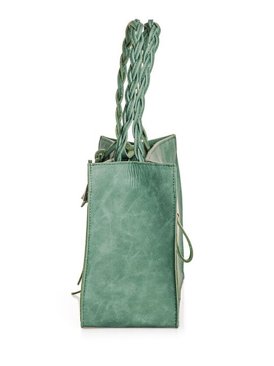 Pierro Accessories Leather Women's Bag Hand Green