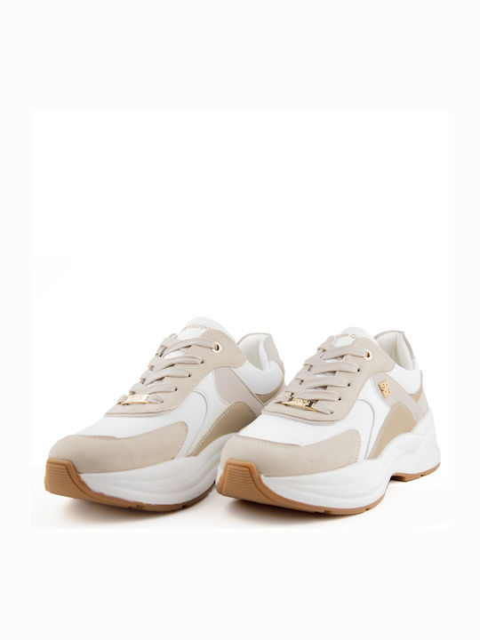 Renato Garini Sneakers White / Off White / Camel