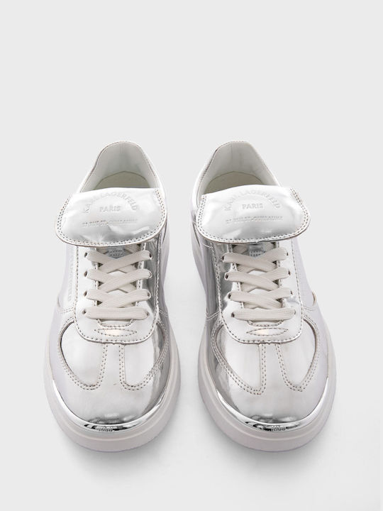 Karl Lagerfeld Γυναικεία Sneakers Ασημί