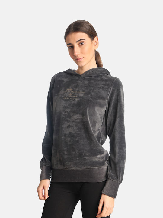 Paco & Co Women's Hooded Sweatshirt Anthracite