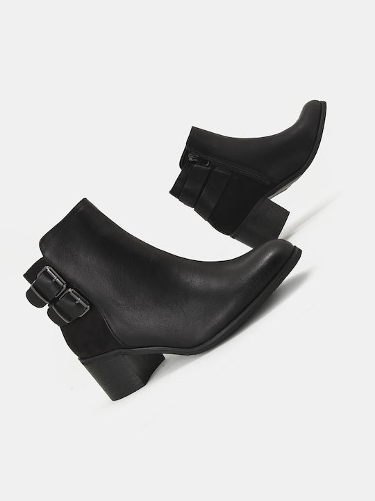 Stiefeletten Damen Schwarz