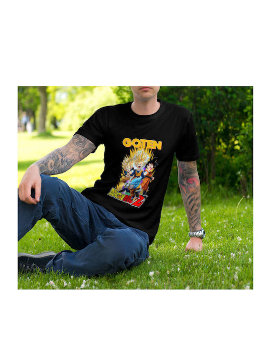 T-shirt Dragon Ball Black Cotton