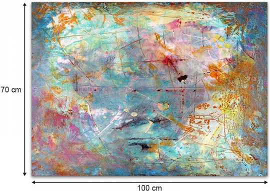 Megapap Abstract Lines Картина Платнен 100x70см