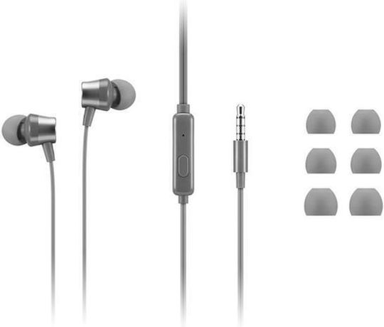 Lenovo GXD1J77354 In-ear Handsfree Headphones with Connector 3.5mm Gray