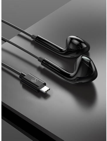 Tellur Urbs Earbuds Handsfree με Βύσμα USB-C Μαύρο
