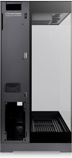 Thermaltake CTE E550 TG Gaming Midi Tower Computer Case with Window Panel Gravel Sand