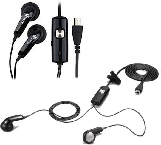HTC P3600 În ureche Handsfree cu Mufă 3.5mm Negru