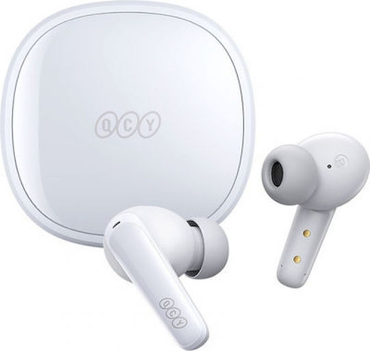 QCY T13 ANC2 In-ear Bluetooth Handsfree Earphones with Charging Case White