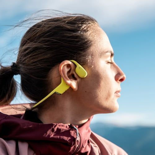 Suunto Sonic Knochenleitung Bluetooth-Freisprecheinrichtung Kopfhörer mit Schweißresistenz Grün