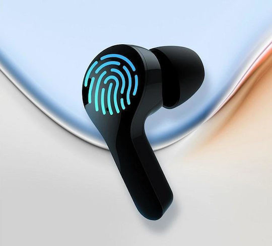 Mibro Earbuds 3 Bluetooth Handsfree Ακουστικά με Θήκη Φόρτισης Μαύρα