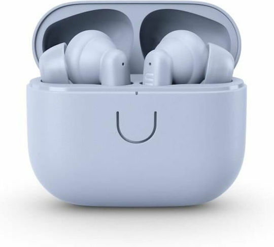 Urbanears Boo In-ear Bluetooth Handsfree Ακουστικά με Θήκη Φόρτισης Slightly Blue