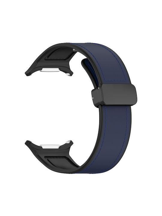 Techsuit W056 Strap Leather Navy Blue (Galaxy Watch Ultra)