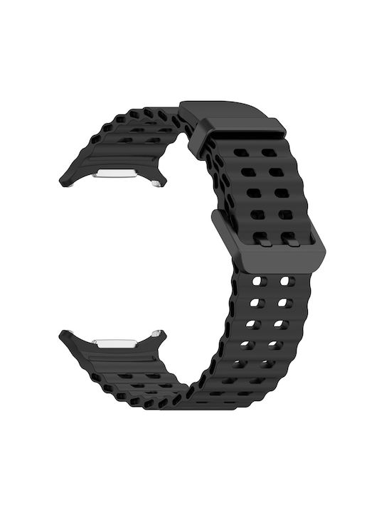 Techsuit Strap Silicone Black (Galaxy Watch Ultra)