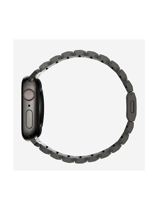 Tech-Protect Steelband Curea Oțel inoxidabil Negru (Apple Watch 44/45/46mm/Ultra 49mm)