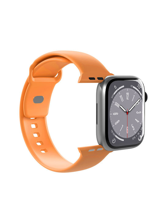 Puro Icon Strap Silicone Orange (Apple Watch 38/40/41/42mm)