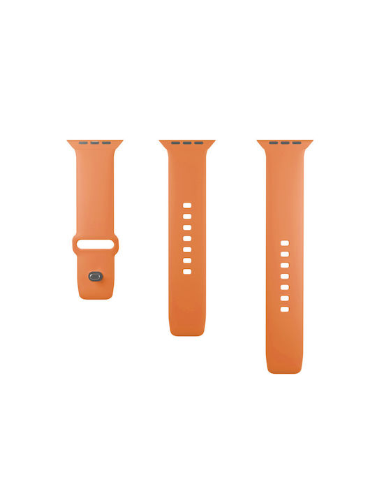 Puro Icon Каишка Силикон Оранжев (Apple Watch 38/40/41/42mm)