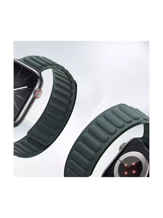 Dux Ducis Каишка Неръждаема стомана Зелен (Apple Watch 38 / 40 / 41 мм.)