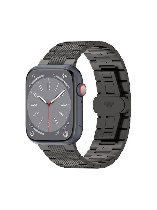 Techsuit Armband 32mm W052 Apple Watch 1 2 3 4 5 6 7 8 9 Se Se 2 38 40 41mm Schwarz