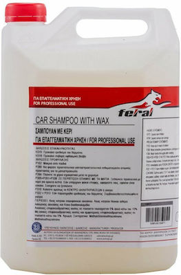 Feral Car Wash Shampoo With Wax 4lt