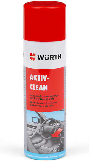 Wurth Active Clean Αφρός Καθαρισμού Ταπετσαρίας Αυτοκινήτου 500ml