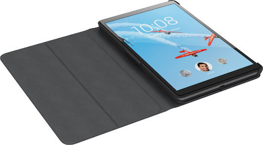 Lenovo Folio Klappdeckel Lederartig Grau Lenovo Tab M10 10.1