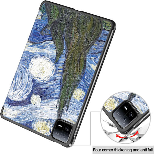 Techsuit Foldpro Флип капак Син (Xiaomi Pad 6 / Pad 6 Pro) KF2317216