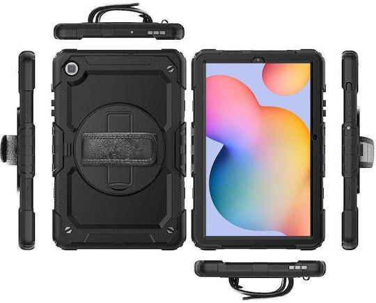 Tech-Protect Flip Cover Rotating Durable Black (Galaxy Tab S6 Lite 10.4)