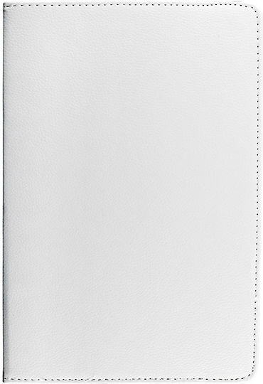 Θηκη Samsung Tab A9 X110 Tab A9 Lte X115 8.7" Leather Book Rotating Stand White