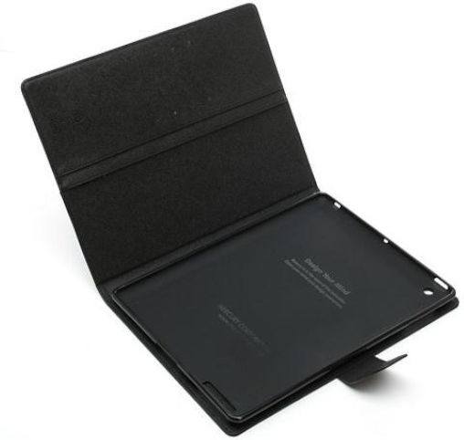 Mercury Фенси Дайъри Флип Капак Черен (iPad mini 1,2,3)
