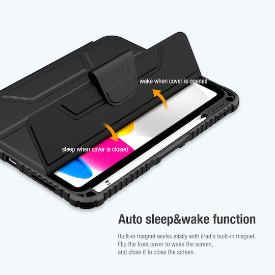 Nillkin Bumper Pro Flip Cover Black (iPad 2022 10.9'')