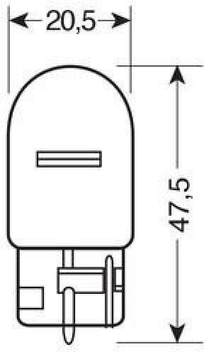 Osram Λάμπα Αυτοκινήτου Original WY21W 12V 21W 1τμχ 1τμχ