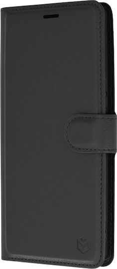 Techsuit Brieftasche Leder Schwarz (Xperia 1 VI - Xperia 1 VI)