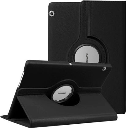 Rotating Flip Cover Περιστρεφόμενη Μαύρη (MatePad T8 8.0)