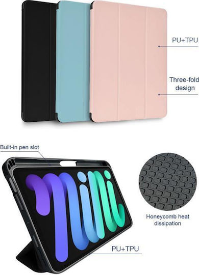 Devia Флип Капак Черен iPad mini 2021 / mini 2024
