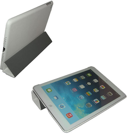 Hoco Flip Cover Din Piele Albă (iPad Air 2013 9,7")