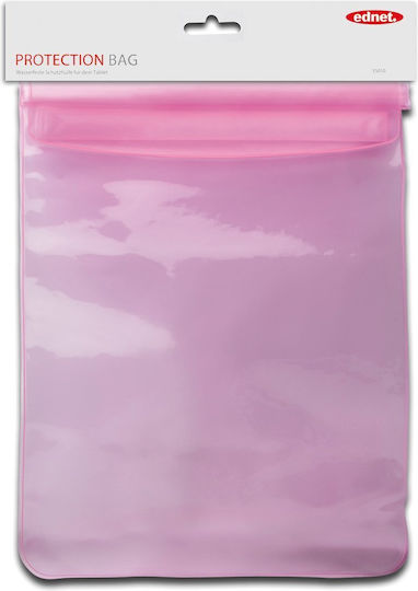 Ednet Waterproof Cover Αδιάβροχη Ροζ (Universal 9")