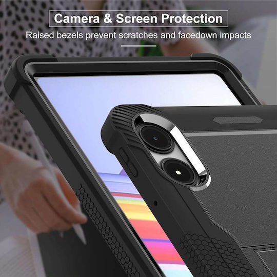 Techsuit Flip Cover Durable Blacη (Xiaomi Redmi Pad Pro, Poco Pad)