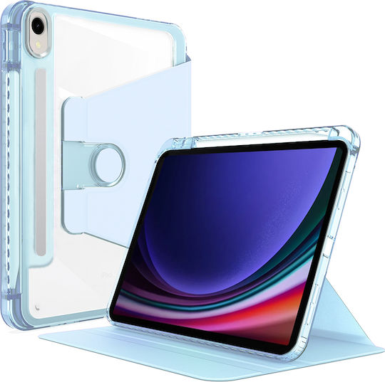 Techsuit Crystal Vision Samsung Galaxy Tab S9 S9 Fe Синьо