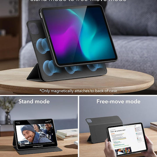 ESR Rebound Hybrid Flip Cover Weiß Für iPad Air 2020/2022 / iPad Air 11" 2024/2025/2026