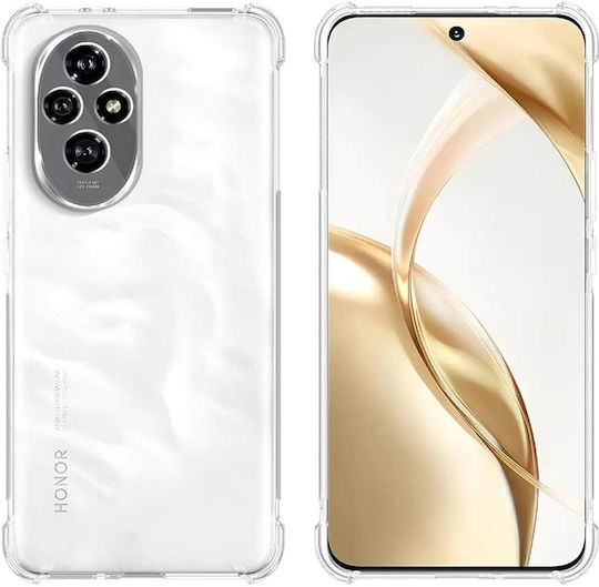 Techsuit Shockproof Clear Back Cover Σιλικόνης Διάφανο (Honor 200 - Honor)
