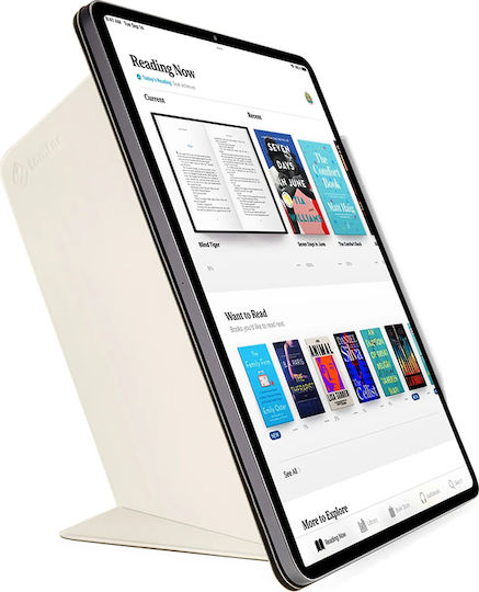 tomtoc Flip Cover White (iPad Pro 2024 13")