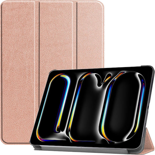 Techsuit Flip Cover Ροζ Χρυσή (iPad Pro 2024 13")