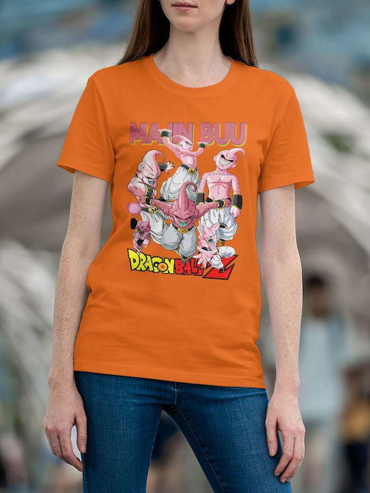 From T-shirt Dragon Ball Orange Cotton