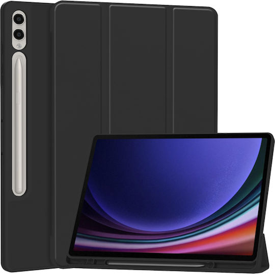 Techsuit Flip Cover Schwarze (Samsung Galaxy Tab S9 Plus)