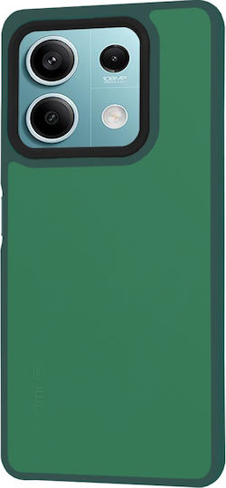 Techsuit Halofrost Umschlag Rückseite Silikon / Kunststoff mit Band Grün (Redmi Note 13 5G -> Redmi Note 13 5G)