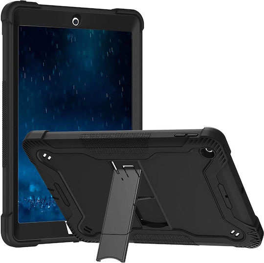 Techsuit Flip Cover Durable Blacη (iPad 2017/2018 9.7")