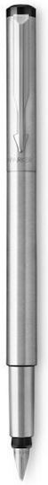 Parker Vector Stainless Set Writing Pen Medium Gray made of Steel