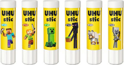 UHU Glue Stick Minecraft for Crafts 8.2gr