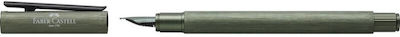 Faber-Castell Writing Pen Fine Green made of Aluminum